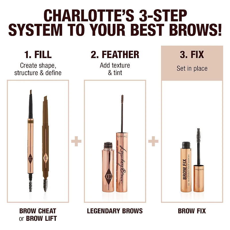 Gel à sourcils transparent Brow Fix