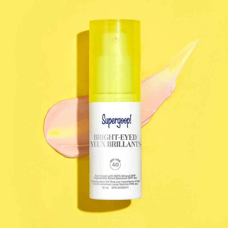 Crème contour des yeux 100 % minérale FPS 40 PA Bright-Eyed+++