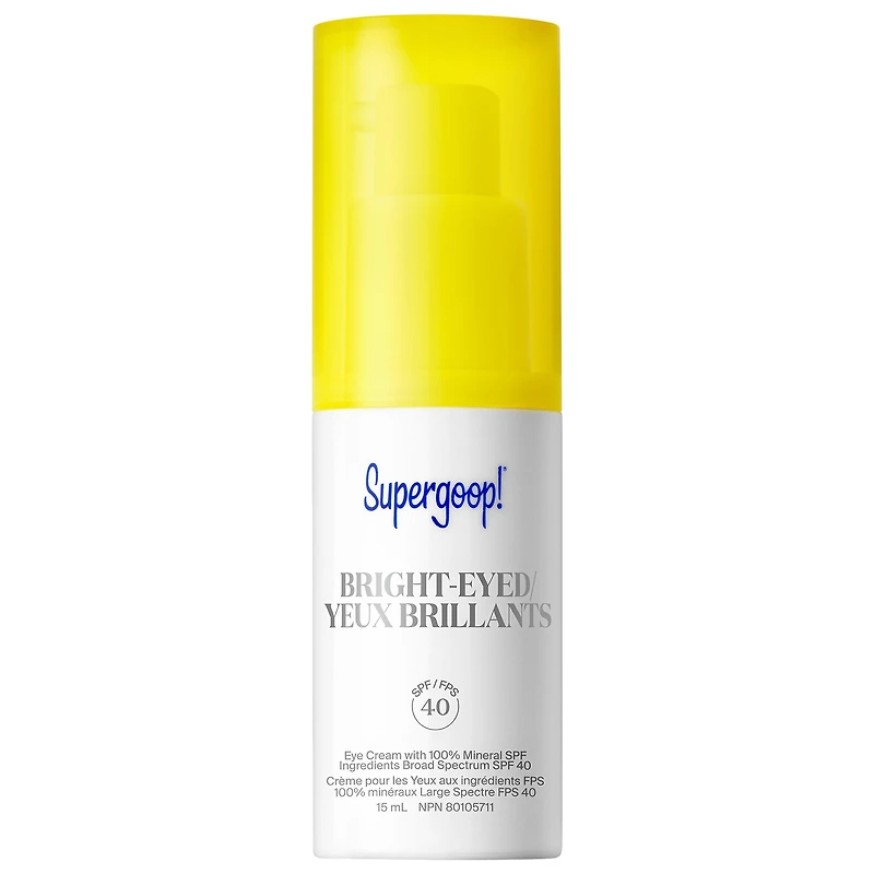Crème contour des yeux 100 % minérale FPS 40 PA Bright-Eyed+++
