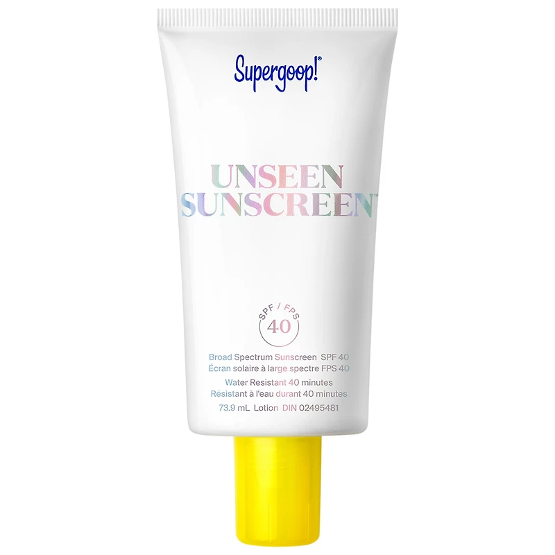 Écran solaire invisible à large spectre FPS 40 PA Unseen Sunscreen +++