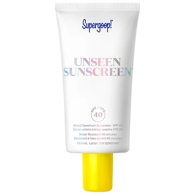 Écran solaire invisible à large spectre FPS 40 PA Unseen Sunscreen +++