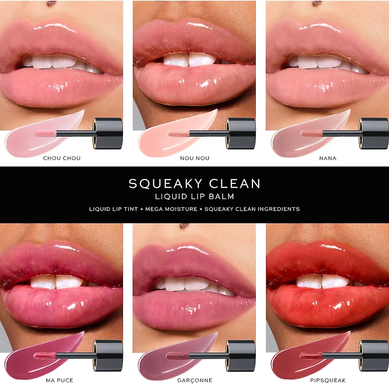 Squeaky Clean Liquid Lip Hydrating Balm