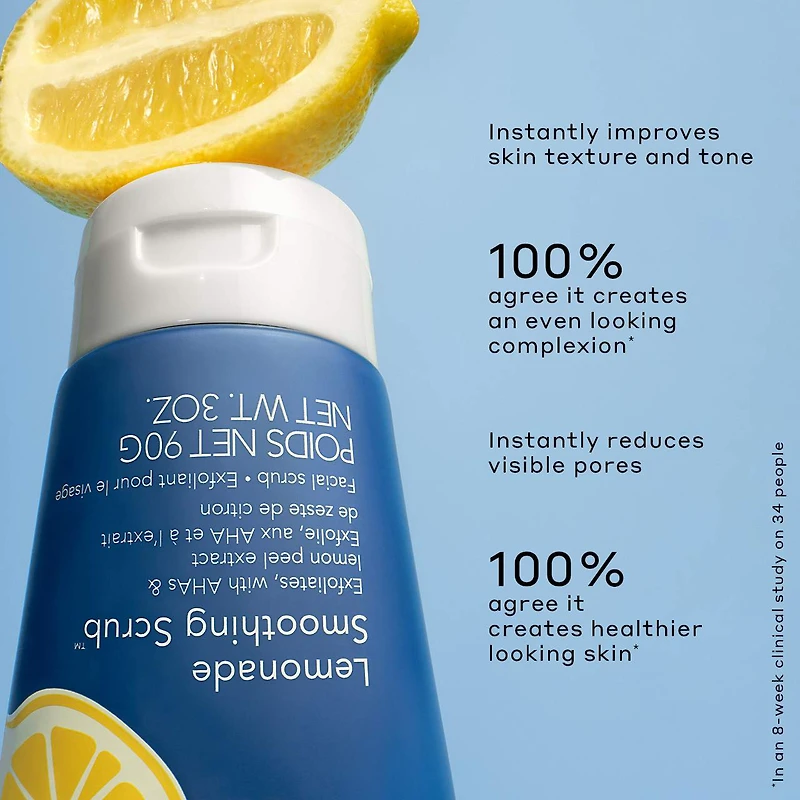 Exfoliant Lemonade Smoothing Scrub™ avec 10 % d’AHA