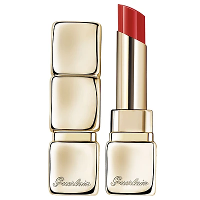 GUERLAIN KissKiss Shine Bloom Lipstick Balm 709 Petal Red 11 oz/ 3.2 g