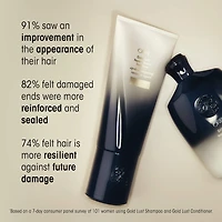 l’après-shampoing ravive et répare Gold Lust d’Oribe