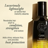 huile cheveux nourrissante Gold Lust d’Oribe