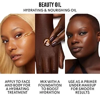 Huile de beauté avec feuille dʼor Beauty Oil