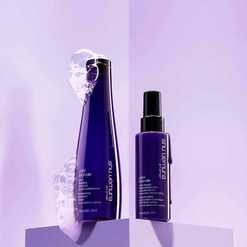 Shampoing nourrissant Yūbi Blonde pour cheveux blonds
