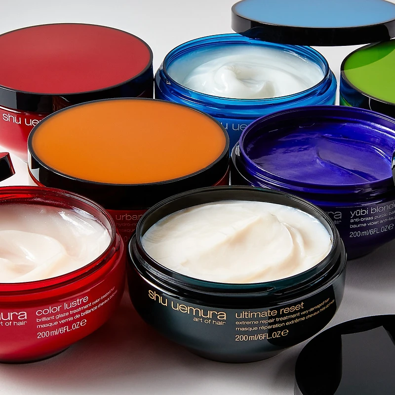 Masque violet antireflet cuivré Yūbi Blonde pour cheveux blonds