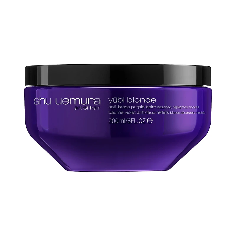 shu uemura Yūbi Blonde Anti-Brass Purple Mask for Blonde Hair 6 oz/ 200 mL