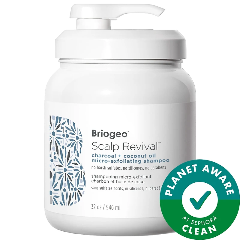 Scalp Revival Charcoal + Coconut Oil Micro-exfoliating Scrub Shampoo
