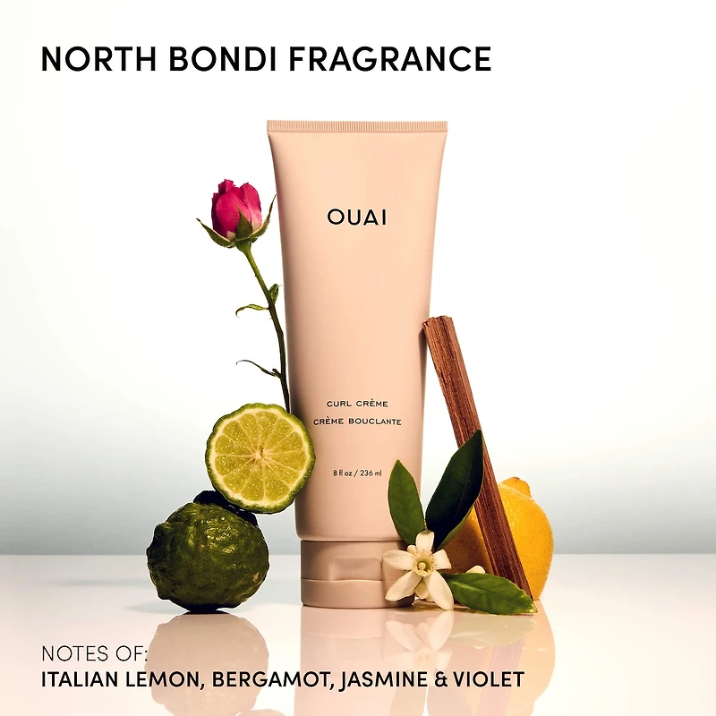 Anti-Frizz Curl Styling Cream with North Bondi Fragrance