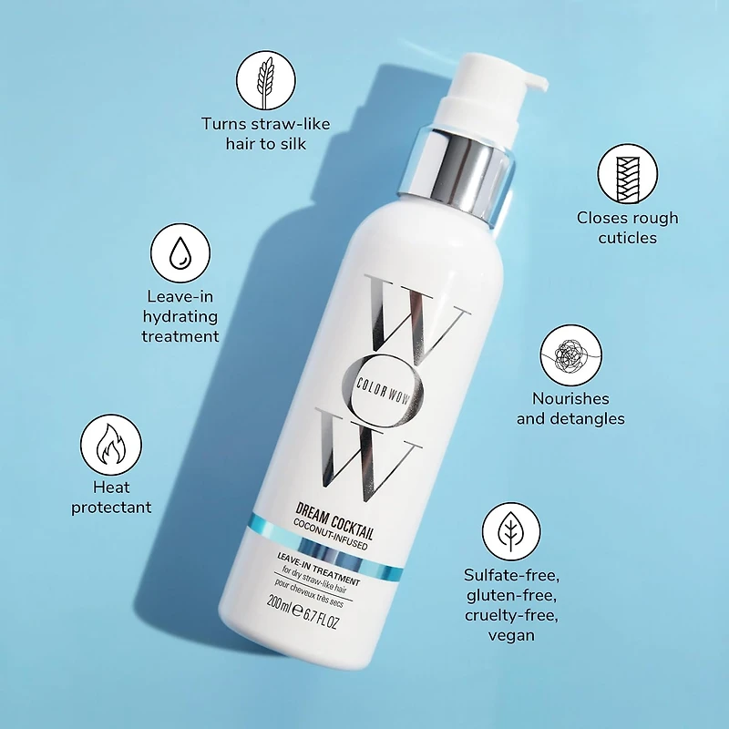 Soin sans rinçage hydratant infusé de noix de coco Dream Cocktail