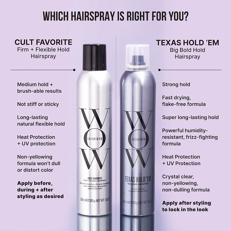 Cult Favorite Firm + Flexible Hairspray