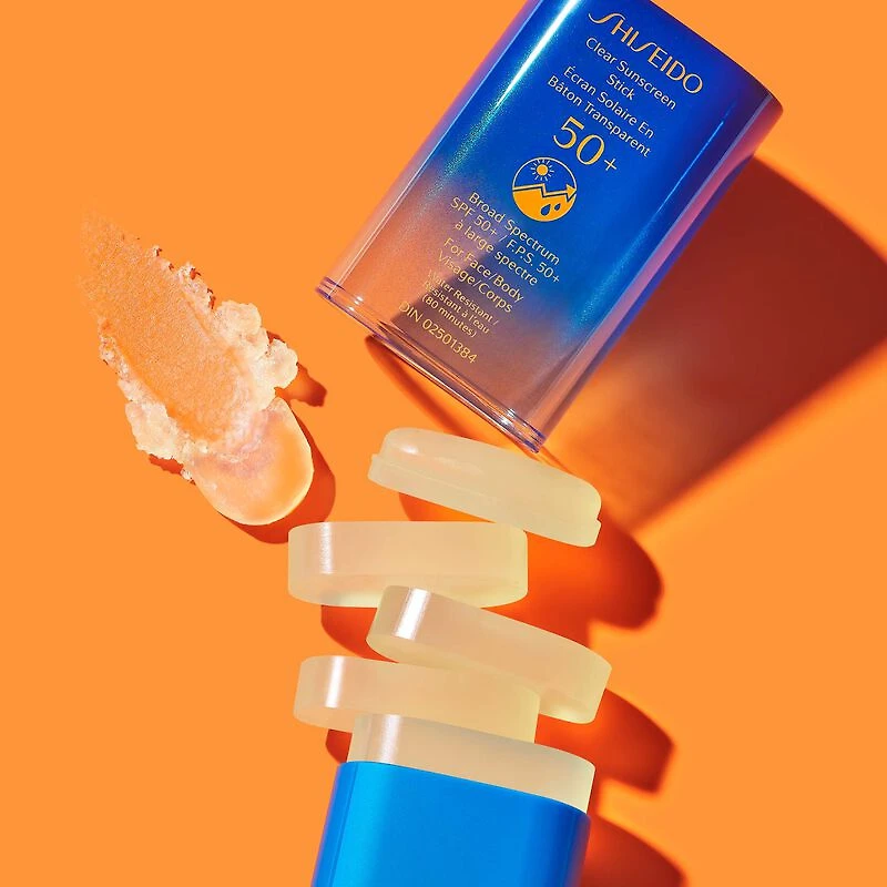 Bâton d’écran solaire transparent FPS 50