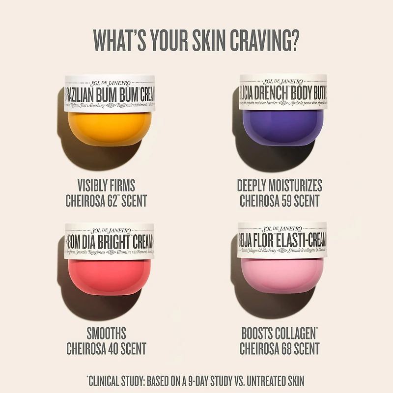 Bom Dia Bright™ Visibly Brightening and Smoothing Body Cream with Vitamin C