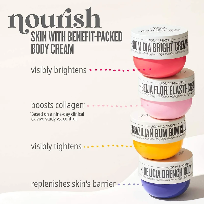Crème pour le corps illuminatrice et lissante avec vitamine C Bom Dia Bright™