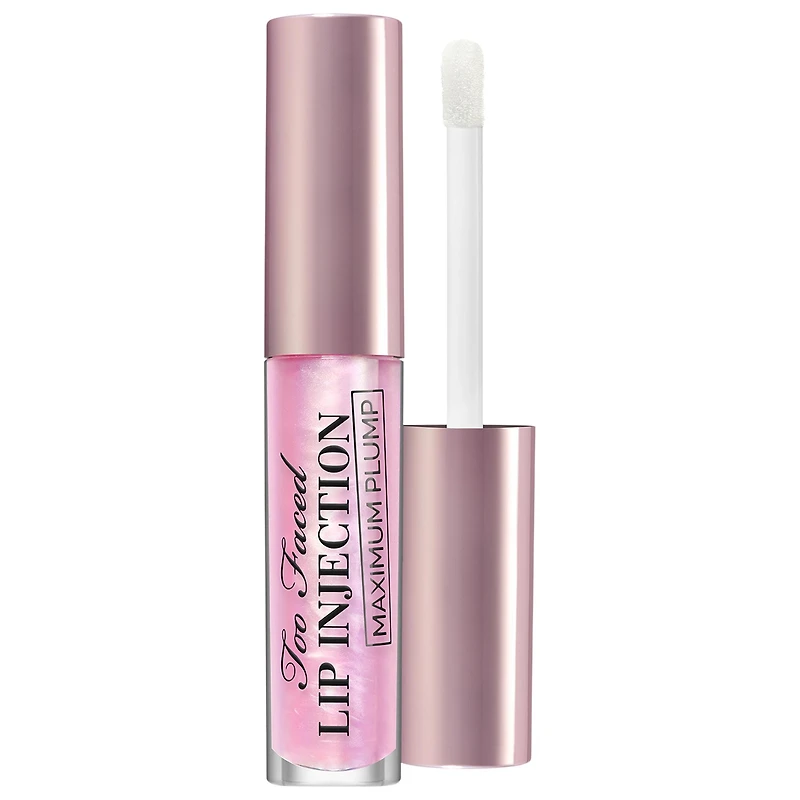 Too Faced Mini Lip Injection Maximum Plump Extra Strength Hydrating Lip Plumper Clear 0.10 oz/ 2.8 g