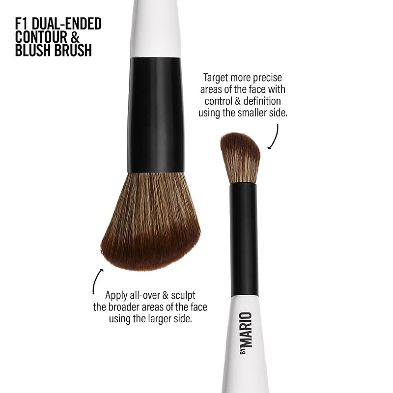 F1 Dual-Ended Contour and Blush Brush 