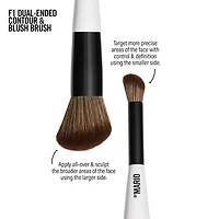 F1 Dual-Ended Contour and Blush Brush 