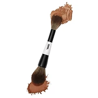 F2 pinceau à sourcils à double extrémité