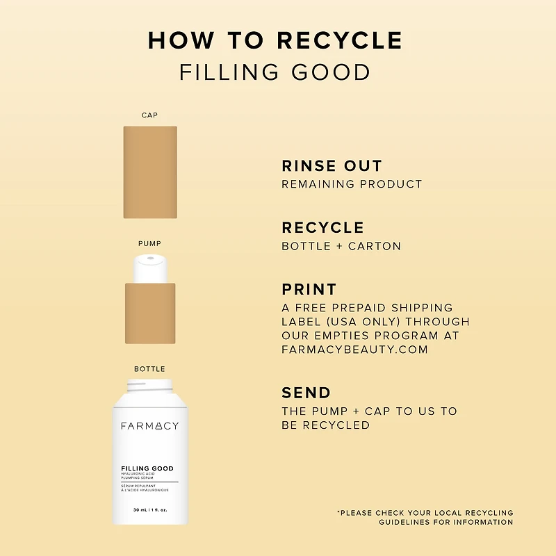 Filling Good Hyaluronic Acid Plumping Serum