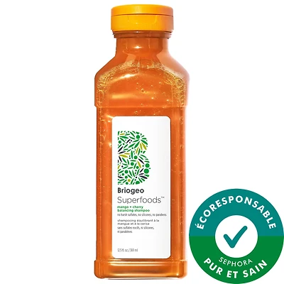 Superfoods Mango + Cherry Oil Control & Balancing Shampoo
