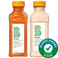 Superfoods Mango + Cherry Balancing Shampoo + Conditioner Duo for Oil Control