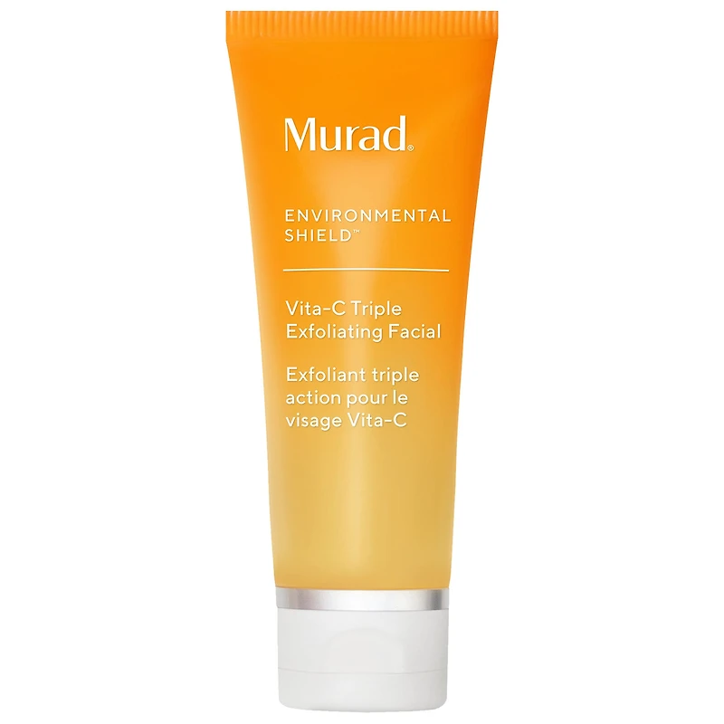 Soin facial exfoliant triple à la vitamine C
