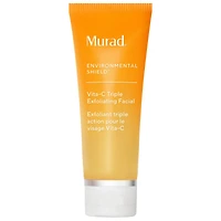 Soin facial exfoliant triple à la vitamine C