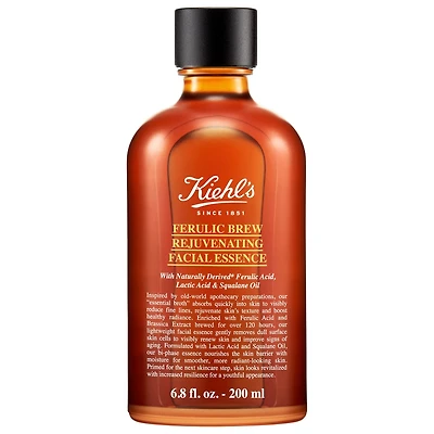 Essence de soin du visage infusé d’acide férulique et lactique