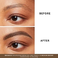 Gel à sourcils teinté nourrissant BrowKiki