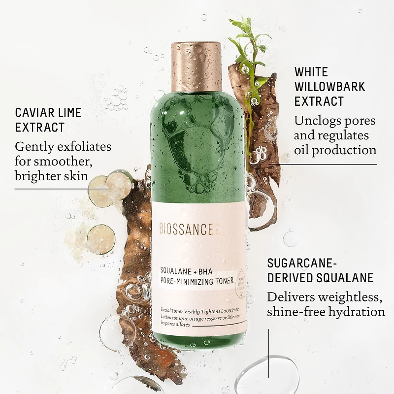 Lotion tonique réductrice de pores BHA à 2 %+ squalane