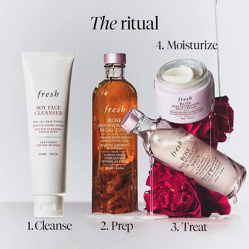 Rose & Hyaluronic Acid Deep Hydration Moisturizer