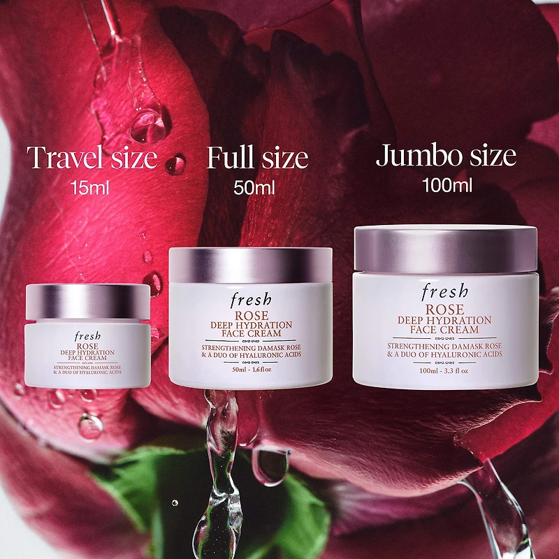 Rose & Hyaluronic Acid Deep Hydration Moisturizer