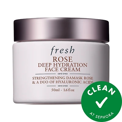 fresh Rose & Hyaluronic Acid Deep Hydration Moisturizer mL