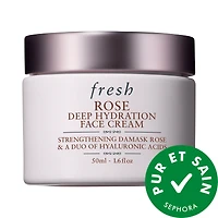 Hydratant profond à la rose et l’acide hyaluronique