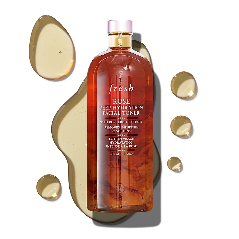 Lotion tonique hydratation profonde à la rose et l’acide hyaluronique