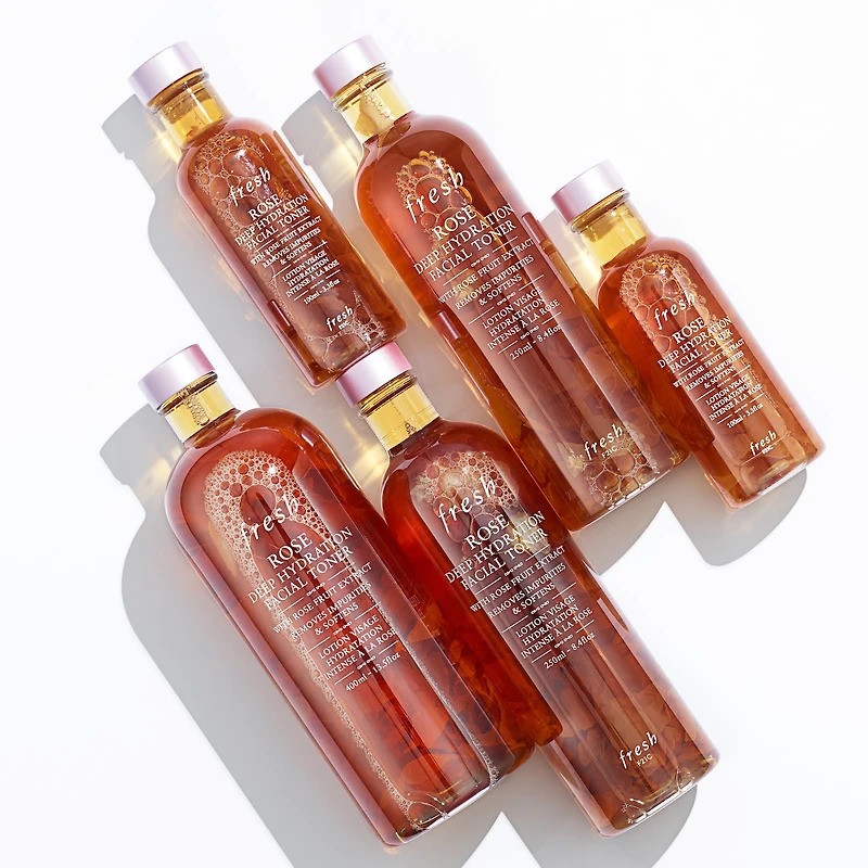 Lotion tonique hydratation profonde à la rose et l’acide hyaluronique