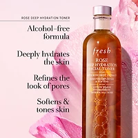 Lotion tonique hydratation profonde à la rose et l’acide hyaluronique