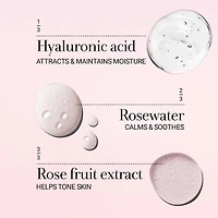 Lotion tonique hydratation profonde à la rose et l’acide hyaluronique
