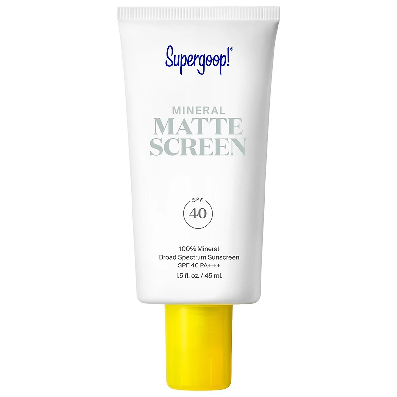 100% Mineral Mattescreen Sunscreen SPF 40