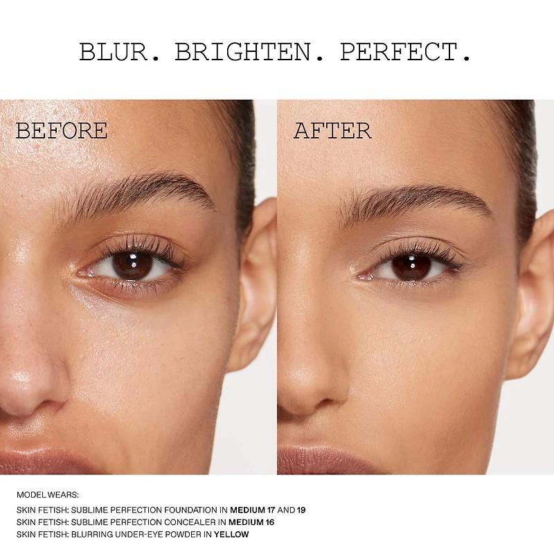 Skin Fetish : Poudre contour des yeux fixatrice et floutante Sublime Perfection