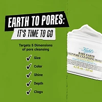 Masque visage nettoyant profond réducteur de pores à l’argile Rare Earth