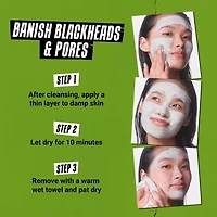 Masque visage nettoyant profond réducteur de pores à l’argile Rare Earth