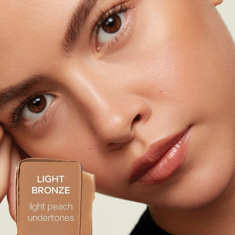 Poudre bronzante en crème pour du soleil naturel de Melt