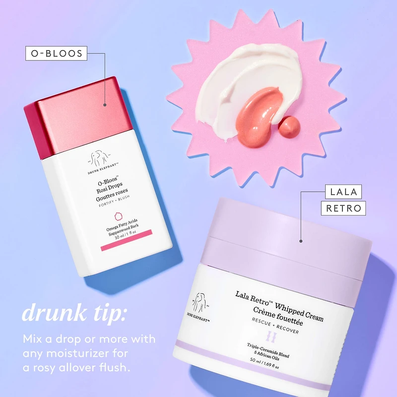 O-Bloos™ Rosi Glow Drops with Vitamin F