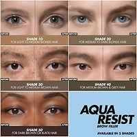 Aqua Resist Waterproof Eyebrow Filler Pencil