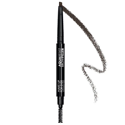 MAKE UP FOR EVER Aqua Resist Waterproof Eyebrow Filler Pencil 50 Black Brown 0.009 oz/ 0.27 g