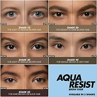 Gel teinté hydrofuge pour sourcils Aqua Resist